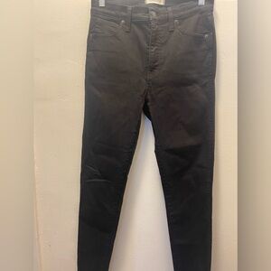 MADEWELL Skinny Black Denim Jeans